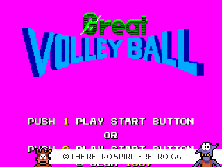 Game screenshot of Great Volleyball