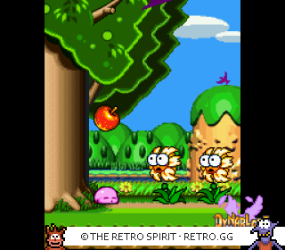 Game screenshot of Kirby Super Star