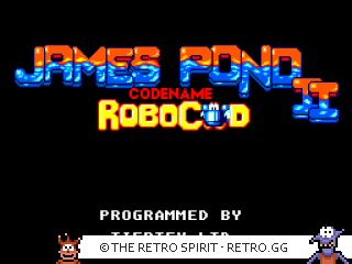 Game screenshot of James Pond 2: Codename RoboCod