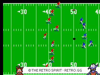 Game screenshot of Joe Montana Football