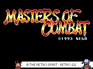 Game screenshot of Masters of Combat