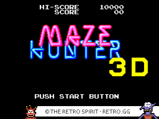 Game screenshot of Maze Hunter 3-D