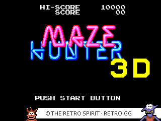Game screenshot of Maze Hunter 3-D