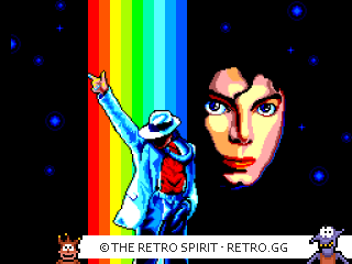 Game screenshot of Michael Jackson's Moonwalker