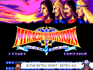Game screenshot of Miracle Warriors: Seal of the Dark Lord