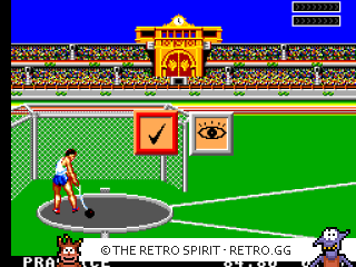 Game screenshot of Olympic Gold: Barcelona '92