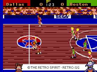 Game screenshot of Great Basketball