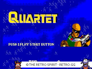 Game screenshot of Quartet