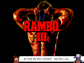 Game screenshot of Rambo III