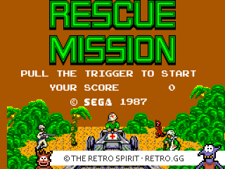 Game screenshot of Rescue Mission