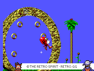Game screenshot of Sonic Blast