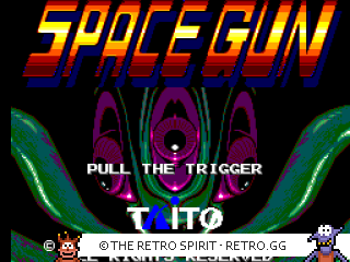 Game screenshot of Space Gun