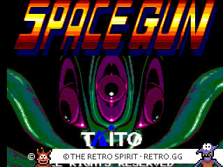 Game screenshot of Space Gun
