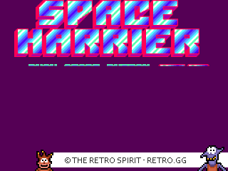 Game screenshot of Space Harrier 3-D