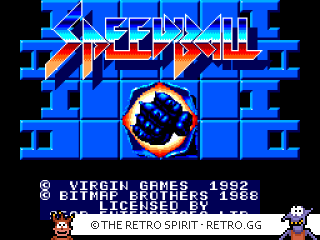 Game screenshot of Speedball