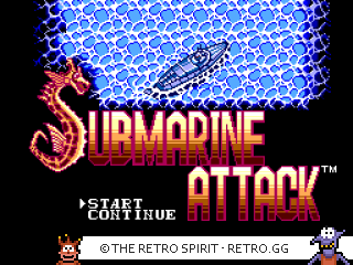 Game screenshot of Submarine Attack
