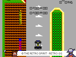 Game screenshot of Super Racing