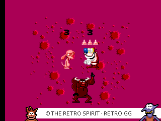 Game screenshot of The Quest for the Shaven Yak Starring Ren Hoek & Stimpy
