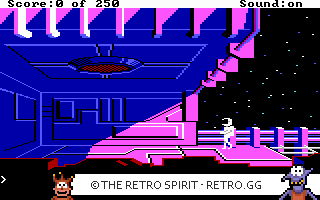 Game screenshot of Space Quest II: Vohaul's Revenge