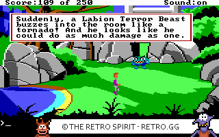 Game screenshot of Space Quest II: Vohaul's Revenge