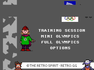 Game screenshot of Winter Olympics: Lillehammer 94