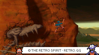 Game screenshot of Heart of Darkness