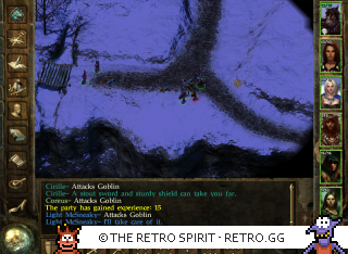Game screenshot of Icewind Dale