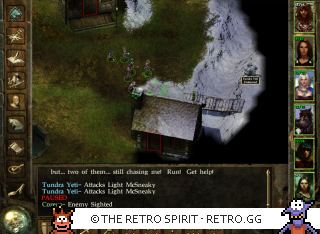 Game screenshot of Icewind Dale