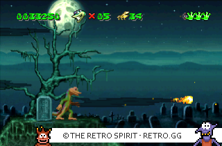 Game screenshot of Gex