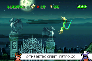 Game screenshot of Gex