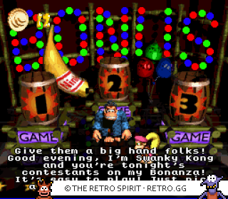 Game screenshot of Donkey Kong Country 2: Diddy's Kong Quest