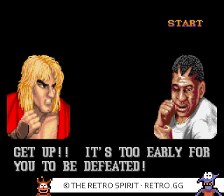 Game screenshot of Street Fighter II: The World Warrior