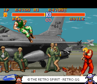 Game screenshot of Street Fighter II: The World Warrior