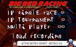 Game screenshot of Big Red Racing