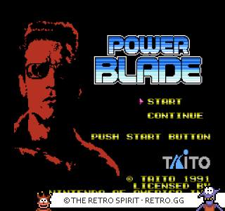 Game screenshot of Power Blade