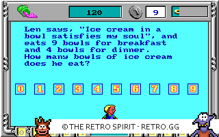 Game screenshot of Math Rescue