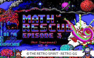 Game screenshot of Math Rescue