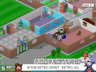 Game screenshot of Theme Hospital