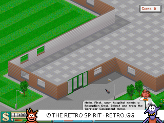Game screenshot of Theme Hospital