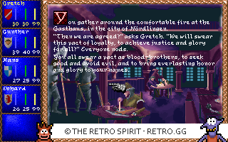 Game screenshot of Darklands