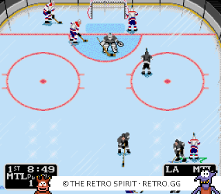 Game screenshot of NHL '94