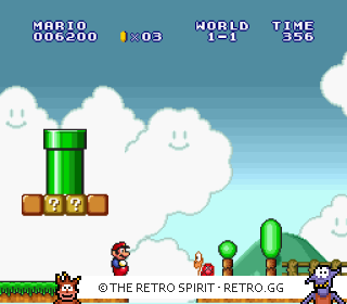 Game screenshot of Super Mario All-Stars