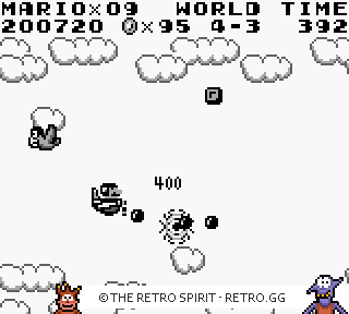 Game screenshot of Super Mario Land