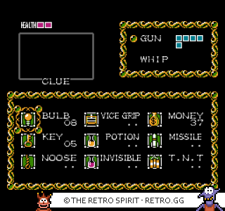 Game screenshot of Fester's Quest