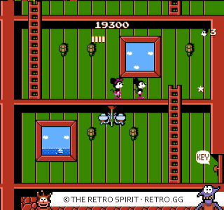 Game screenshot of Mickey Mousecapade