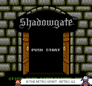 Game screenshot of Shadowgate
