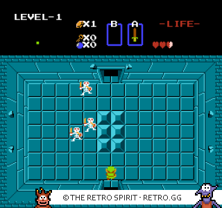 Game screenshot of The Legend of Zelda