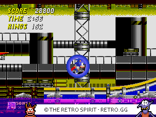 Game screenshot of Sonic the Hedgehog 2