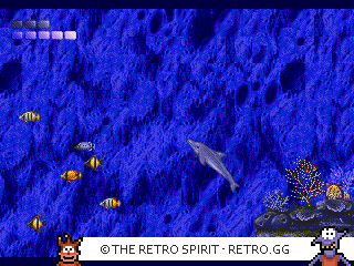 Game screenshot of Ecco the Dolphin