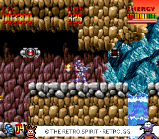 Game screenshot of Super Turrican